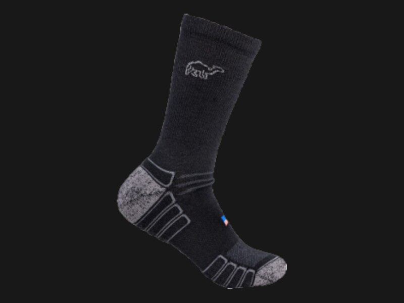Camel City Mill crew wool work sock
